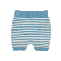 Puri Short Ringel kurze Babyhose Biobaumwolle mit Leinen...