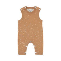 Puri Baby Overall ohne Arm Biobaumwolle mit Leinen GOTS