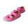 Filii Kaiiman pink mittel Barfußsandale Textil/Leder