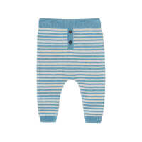 Puri Pant Ringel Biobaumwolle mit Leinen