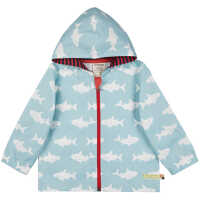 Loud+Proud Outdoorjacke Hai 122/128 Lagoon 100% Baumwolle...
