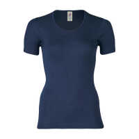 Engel Damen kurzarm Shirt aus Wolle kbT/Seide