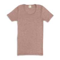 Engel Damen kurzarm Shirt aus Wolle kbT/Seide