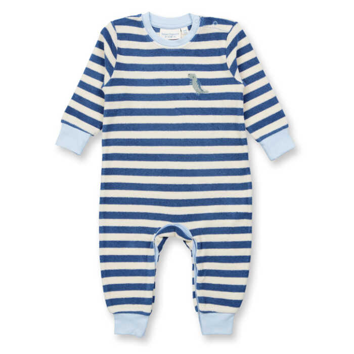 Sense Organics VIKTOR RETRO Baby Terry Romper Baby Strampler einteilig Baumwollfrottee