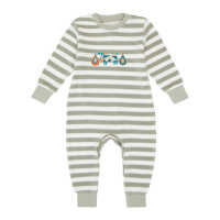 Sense Organics VIKTOR RETRO Baby Terry Romper Baby Strampler einteilig Baumwollfrottee