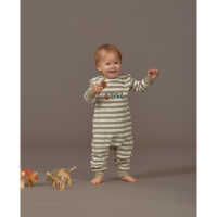 Sense Organics VIKTOR RETRO Baby Terry Romper Baby Strampler einteilig Baumwollfrottee