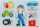 Goki Einlegepuzzle Automechaniker 57407 1+ Holz