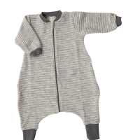 Lilano Kinder Schlafsack mit Füßen aus Wollfrottee  kbT