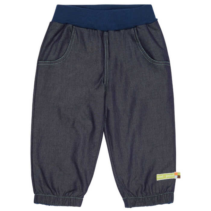 loud + proud Hose Denim Ultramarin