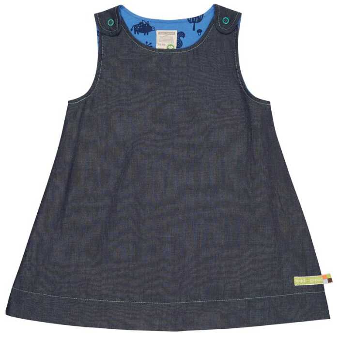 loud + proud Wendekleid Denim Ultramarin