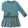 Enfant Terrible Sweatkleid mit Flanellpatch ozean-himmelblau