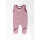 Lilano Baby Strampler Wollfrottee beere-ringel 62 aus Wollfrottee kbT