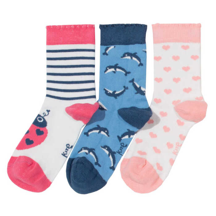Kite Dolphin Socken  Multi 100% Bio-Baumwolle