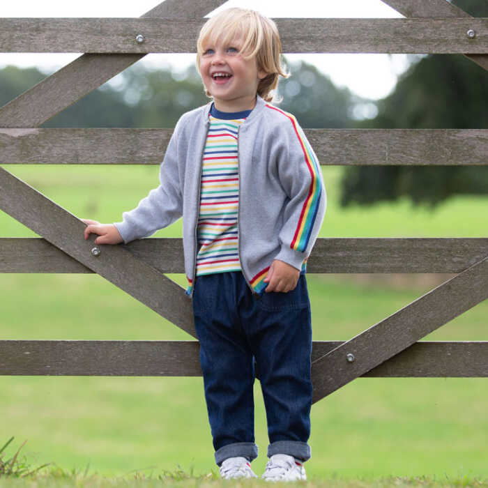 Kite Retro Strickjacke 100% Bio-Baumwolle