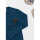 obf Tunika Kleid Langarm Bio-Merino Farbenspiel Petrolblau, 21043