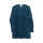 obf Tunika Kleid Langarm Bio-Merino Farbenspiel Petrolblau, 21043