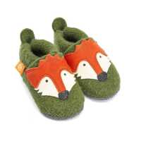 Orangenkinder Wolli Fuchs 2223 100% Wollwalk