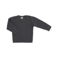 Puri Pullover Struktur Biobaumwolle mit 20% Schurwolle GOTS