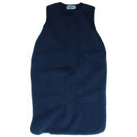 Reiff Fleeceschlafsack ohne Arm 116 marine Schurwolle kbT