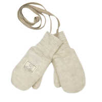 Pickapooh Fäustel natur melange 2 Wollfleece kbT