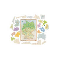 Goki Schichtenpuzzle Deutschland 57417 5+ Holz