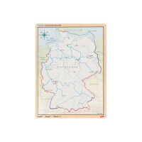Goki Schichtenpuzzle Deutschland 57417 5+ Holz