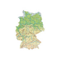 Goki Schichtenpuzzle Deutschland 57417 5+ Holz