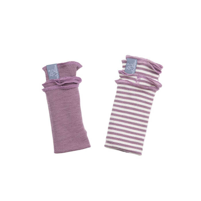 Pickapooh Stulpen alt rosé Größe 1 aus Wolle/Seide