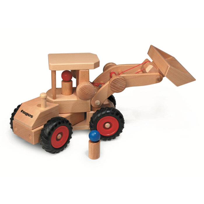 fagus safari anhänger Fagus LKW-Kipper-Anhänger – Nachhaltiges Spielzeug aus Holz – KLICKKLACK