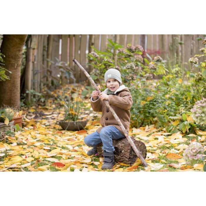 Pickapooh Schlupper Gr.54  green natur Wolle/Seide