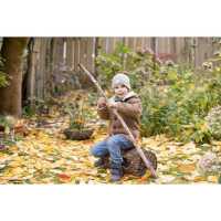 Pickapooh Schlupper Gr.54  green natur Wolle/Seide