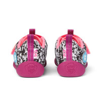 Affenzahn Barfußschuh Knit Happy Flamingo 22 Schwarz, Weiß, Pink