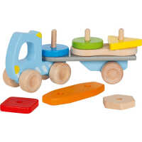 Goki Lastwagen mit Stapelfracht 2+ Holz