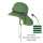 Pickapooh Feuerwehr 54 green tea UV60/ BW Strick kbA wald-kiwi geringelt
