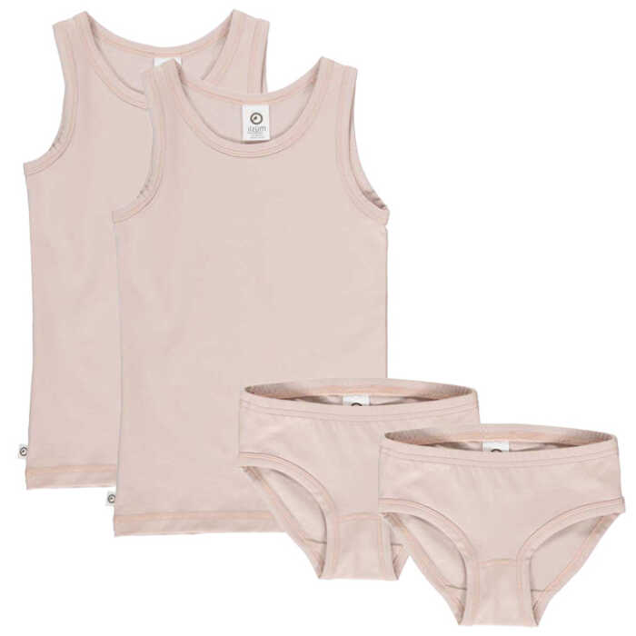 Müsli Unterwäscheset 2er-Pack Underwear set briefs girl 2-pack Rose sugar