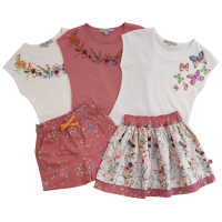 Enfant Terrible Webshorts Schmetterlinge in rose
