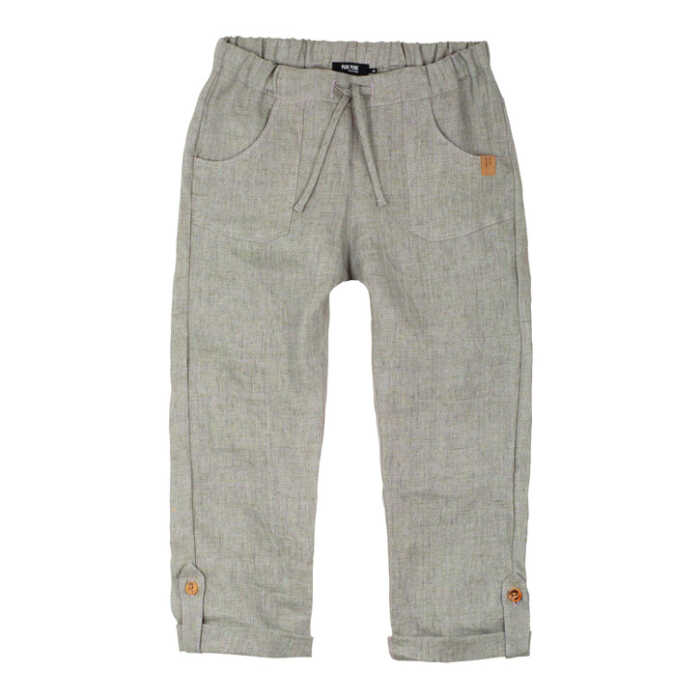 PurePure Kids-Hose Leinen stone-green