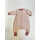 Lilano Schlafsack Ringel mit Füßen 98/104 mauve