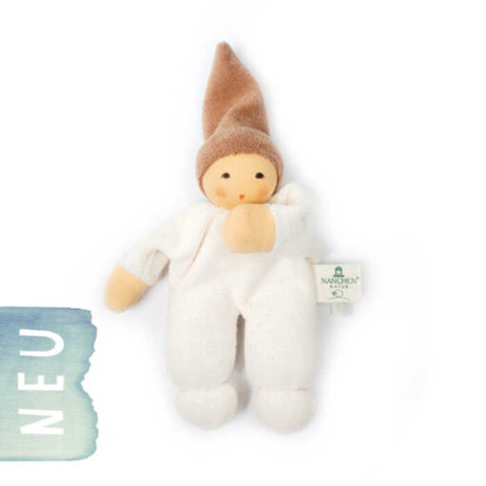 Nanchen Nucki Schmusepuppe beige 18cm