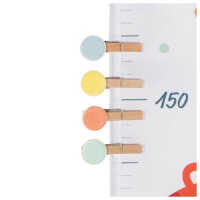 Goki Messlatte Tierfreunde 0+ Holz, Textil