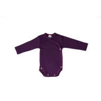 Cosilana Baby Wickelbody Langarm  Wolle/Seide