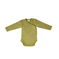 Cosilana Baby Wickelbody Langarm  Wolle/Seide