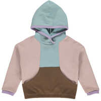 Freds World SWEAT hoodie in contrast colors Rose Wood