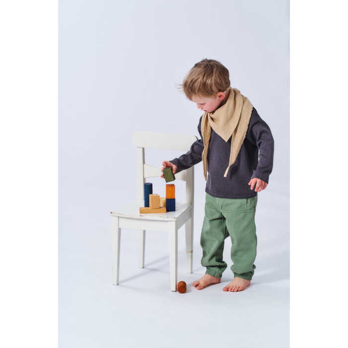 Sense Organics ELIM Triangular Scarf onesize Muslin