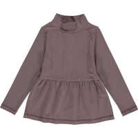 Müsli Cozy me collar Langarmshirt Grape