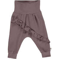 Müsli Cozy me frill pants baby Grape
