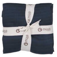 Müsli Mullwindeln 2er PACK 75x75 Baumwolle kbT GOTS