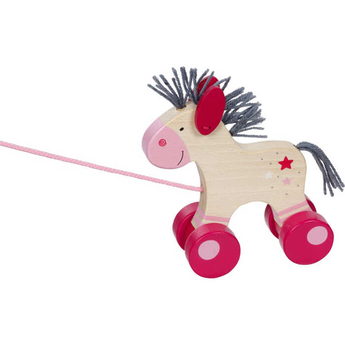 Goki Ziehtier Pferd Lillie 1+ Holz