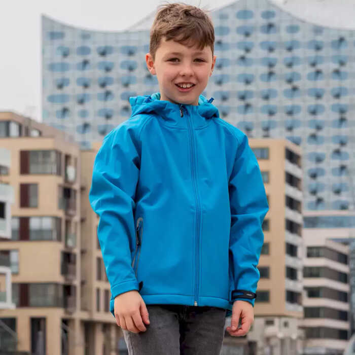 BMS Kids Softshell Jacke