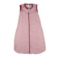 Lilano Schlafsack ohne Arm aus Wolle kbT/Seide ringel